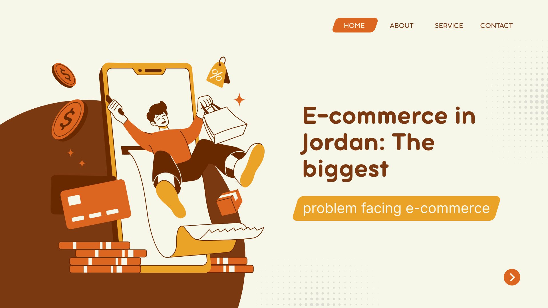 E-commerce in Jordan: The biggest problem facing e-commerce